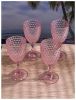 Diamond Cut Acrylic Stemware | LeadingWare