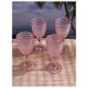 Diamond Cut Acrylic Stemware | LeadingWare
