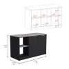 Juniper Kitchen Island | Large Work Surface
