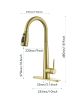 High Arc Kitchen Faucet | Pull Down Sprayer
