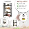 Rolling Kitchen Cart | Foldable