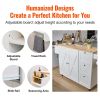 VEVOR Solid Wood Top | Island / Cart