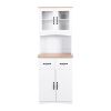 White Wooden | Pantry Storage Cabinet