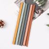 Silicone Reusable Straws | Set of 6