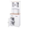 White Wooden | Pantry Storage Cabinet