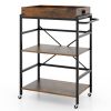 Industrial Bar Cart | Detachable Tray