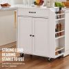 VEVOR Rolling Storage Cabinet | Kitchen Island