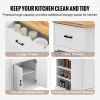 Storage Cabinet Serving Cart | VEVOR