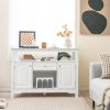 Buffet Sideboard Cabinet | White