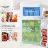 Double Door Mini Fridge | HOMCOM