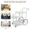 Rolling Bar Cart | Elegant Serving Cart