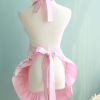 Vintage French Maid Apron | Halter-Top Style