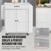 VEVOR Rolling Storage Cabinet | Kitchen Island
