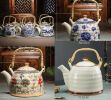 Classic Porcelain Japanese Teapot