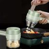 Handheld Electric Vegetable Chopper | 4-in-1