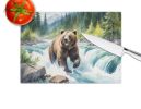 Glass Cutting Board | Grizzly Bear