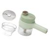 Handheld Electric Vegetable Chopper | 4-in-1