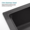 Kitchen Sink | Black Stainless Steel