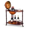 Rolling Wine Bar Cart | Vintage Globe
