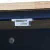 Mobile Kitchen Island | Solid Wood Top