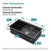 Single Bowl | Stainless Steel Kitchen Sink