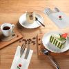 Dinner Napkins | Rose Design