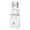 White Wooden | Pantry Storage Cabinet