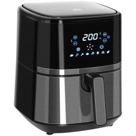Silver/Black Multi-Function 4-in-1 Air Fryer Oven