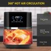 Silver/Black Multi-Function 4-in-1 Air Fryer Oven
