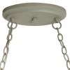 Slate Gray Finish | Rustic Ceiling-Mounted Hanging Pot Rack