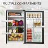3.2 Cu.Ft Compact Mini Fridge with Freezer