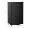 3.2 Cu.Ft Compact Mini Fridge with Freezer