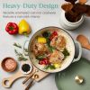 6-Quart Enamel Cast Iron Dutch Oven | Sage Green Cookware