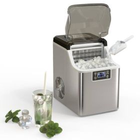 Electric Ice Maker for Home | Countertop Convenience with Scoop