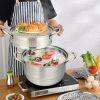 Stainless Steel Steamer Cookware Set  | 3-Tier