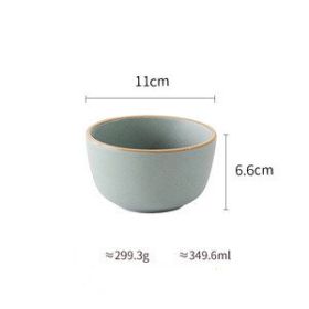 Ceramic Plate | Pure Color Matte (Option: 18Style)