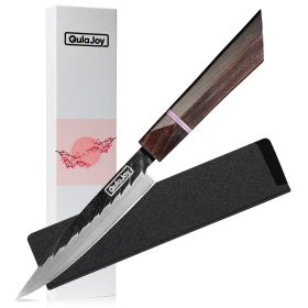 QulaJoy Chef Knife | Ebony Handle (Option: Utility)