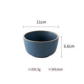 Ceramic Plate | Pure Color Matte (Option: 20Style)