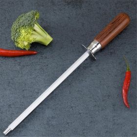 Carbon Steel Honing Rod | Kitchen Knife Sharpener (Option: 30.5x4cm)