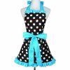 Retro Polka Dot Apron | Adjustable & Functional