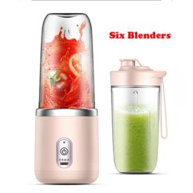 Electric Juicer | Mini Blender (Color: Pink 2 cups)