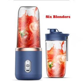 Electric Juicer | Mini Blender (Color: Blue 2 cups)