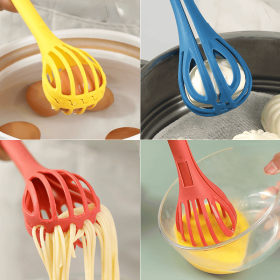 3-in-1 Egg Whisk | Multifunctional (Color: Blue)