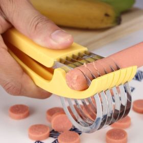 Stainless Steel | Banana & Sausage Slicer (Quantity: 2pcs)