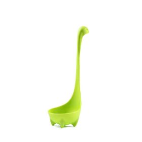 Dinosaur Soup Spoon | Long Handle (Color: Green)