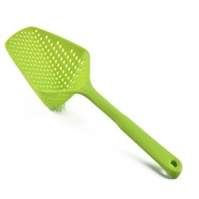 Colander Spoon | Kitchen Gadget (Color: Green)