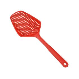Colander Spoon | Kitchen Gadget (Color: Red)