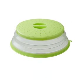 Microwave Food Cover | Collapsible (Color: Green)