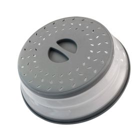 Microwave Splatter Cover | Collapsible (Color: Grey)
