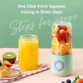 Mini Portable Blender Cup | Electric Juicer (Color: Pink)
